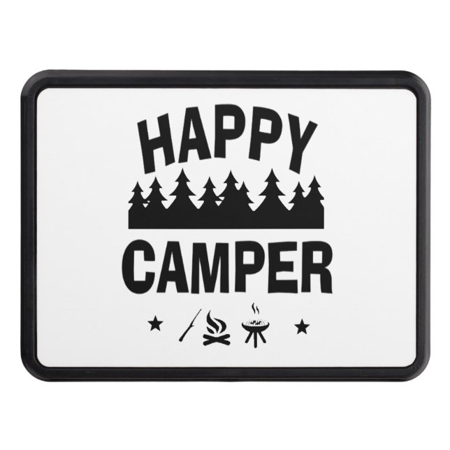 Cubierta Para Remolque Cita feliz de camper divertido (Anverso)