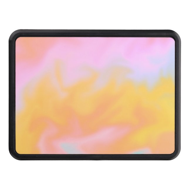 Cubierta Para Remolque Coche azul rosado de mármol azul de caramelo azul  (Anverso)