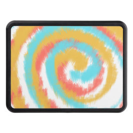 Cubierta Para Remolque Coche de tinte de canto azul de arte líquido