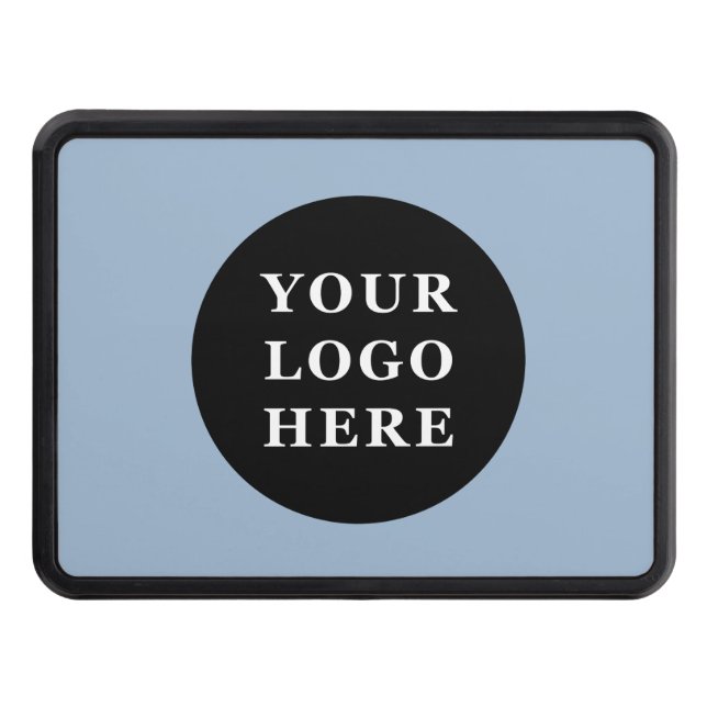 Cubierta Para Remolque Código QR negro elegante y elegante (Anverso)