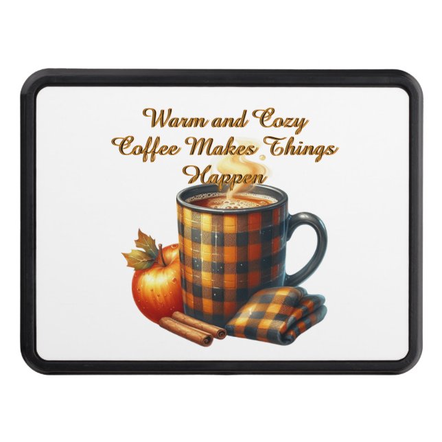 Cubierta Para Remolque Coffee Makes Things Happen (Anverso)