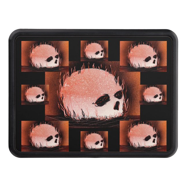 Cubierta Para Remolque Collage de cráneo (Anverso)