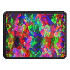 Cubierta Para Remolque Colorful curved triangles or colored undulations.