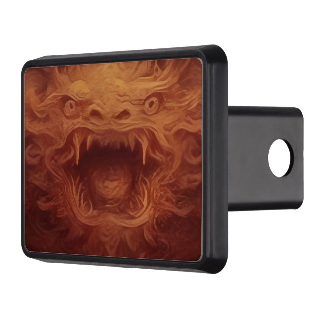 Cubierta Para Remolque Cosmic Dragon Hitch Cover (Izquierda)