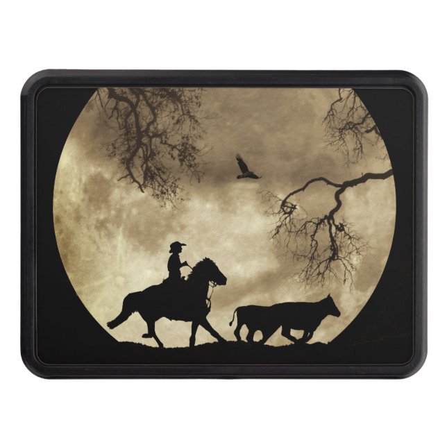 Cubierta Para Remolque Country Western Cowboy (Anverso)