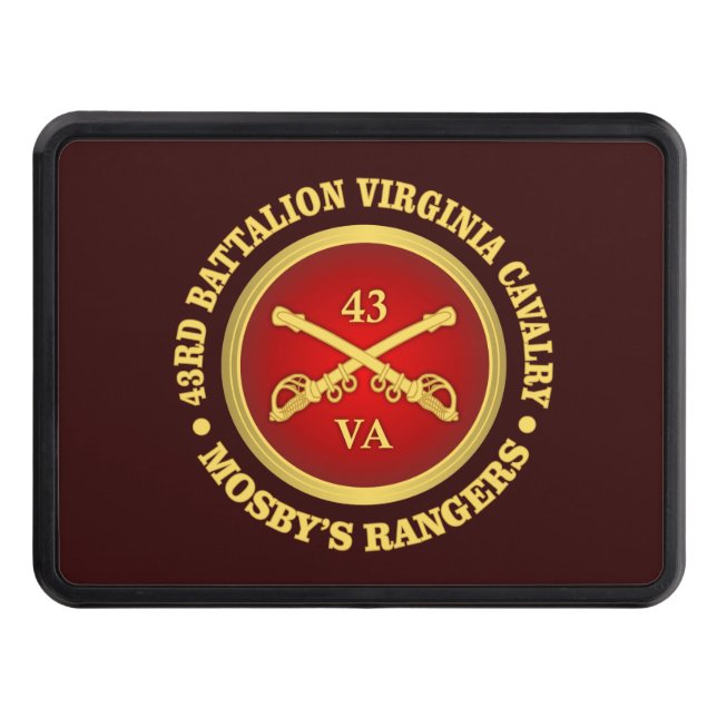 Cubierta Para Remolque CSC -43ᵉʳ Batallón Virginia Cavalry (Mosby) (Anverso)