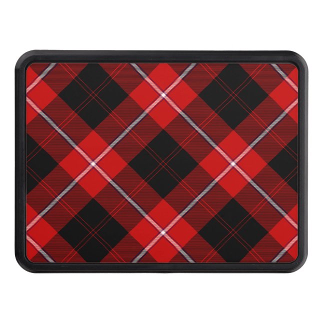 Cubierta Para Remolque Cunningham Tartan Red Black Plaid (Anverso)