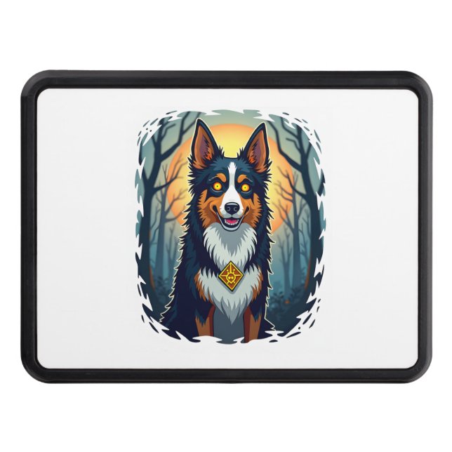 Cubierta Para Remolque Cursed Collie Crawl (Anverso)