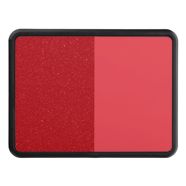Cubierta Para Remolque Custom Dual-Red Trailer Hitch Cover 2" (Anverso)