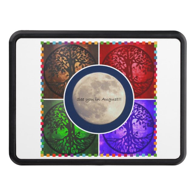 Cubierta Para Remolque Debajo de los cielos de agosto… (Anverso)