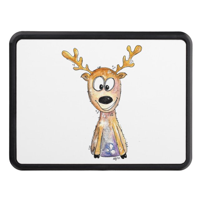 Cubierta Para Remolque Deer caprichoso (Anverso)