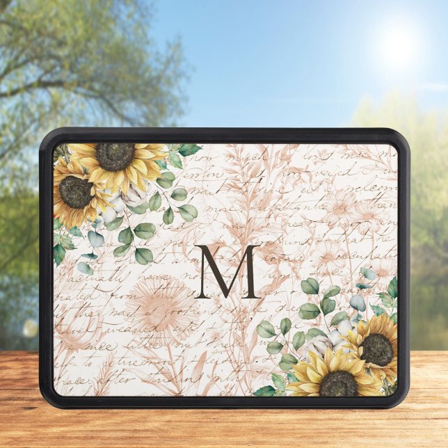 Cubierta Para Remolque Desnudo de Giro Rústico Monogramado (In situ outdoor)