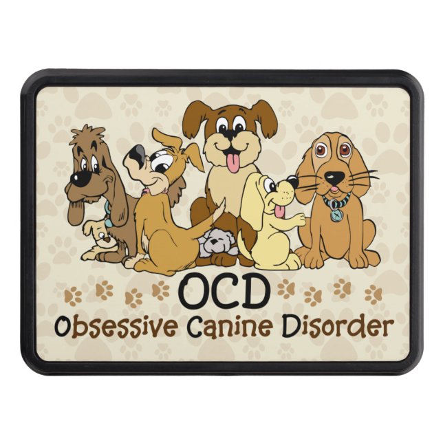 Cubierta Para Remolque Desorden canino obsesivo de OCD (Anverso)