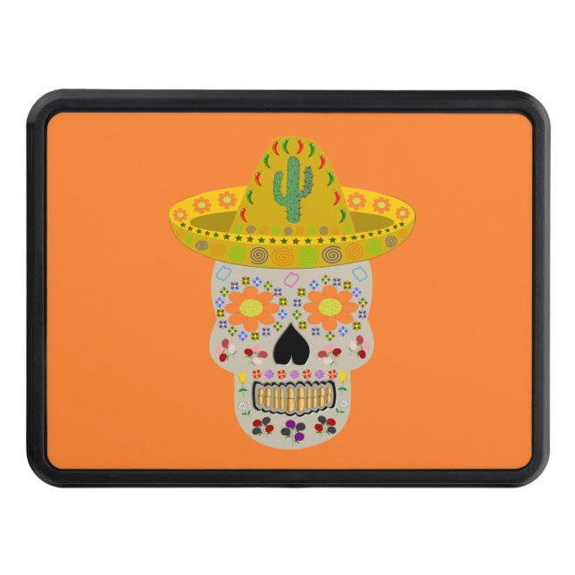Cubierta Para Remolque Día de la Calavera Muerta en México (Anverso)