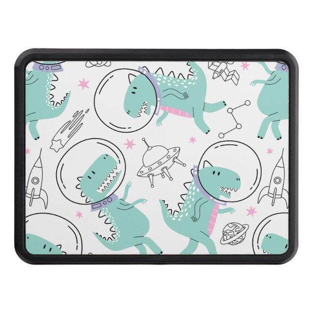 Cubierta Para Remolque Dinosaurios Espaciales, Dinosaurios Cutos, Buques  (Anverso)