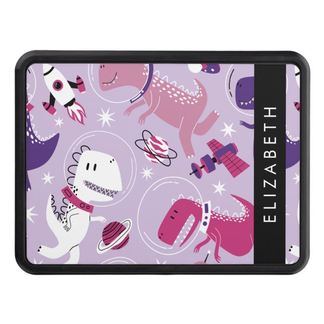 Cubierta Para Remolque Dinosaurios Espaciales, Dinosaurios Cutos, Estrell (Anverso)