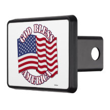 Dios bendiga a América con la bandera de EE. UU.