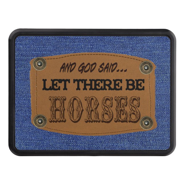 Cubierta Para Remolque Dios dijo que Let allí sea remolque de enganche de (Anverso)