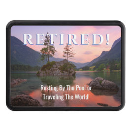 Cubierta Para Remolque Divertido gracioso, Lago Sunset, Mensaje de DIY