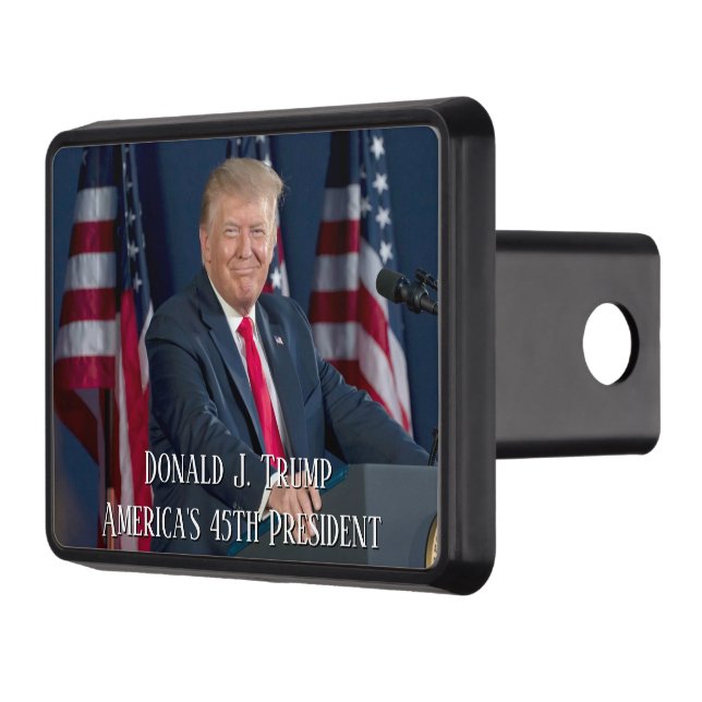 Cubierta Para Remolque Donald J. Trump 45.º presidente Keepsake (Izquierda)