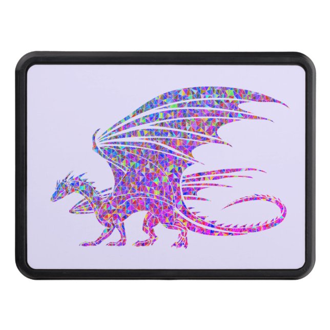 Cubierta Para Remolque Dragón mosaico asombroso (Anverso)