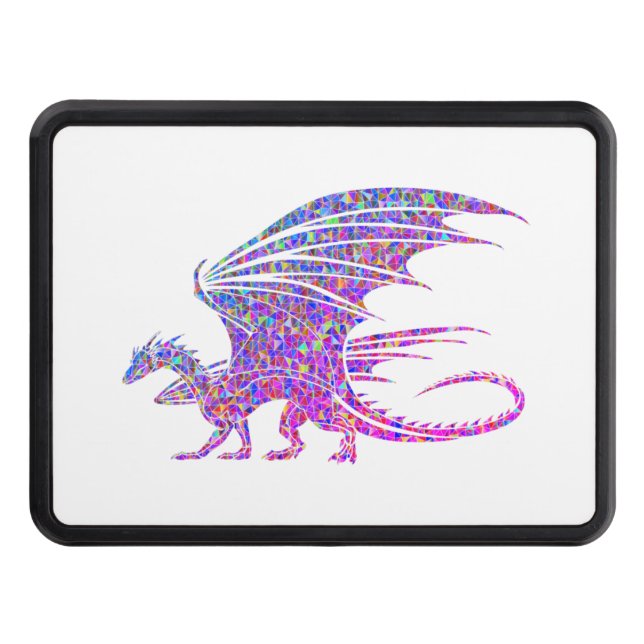 Cubierta Para Remolque Dragón mosaico asombroso (Anverso)
