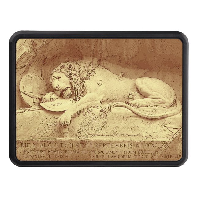 Cubierta Para Remolque Dying Lion of Luzern - Löwendenkmal (Anverso)