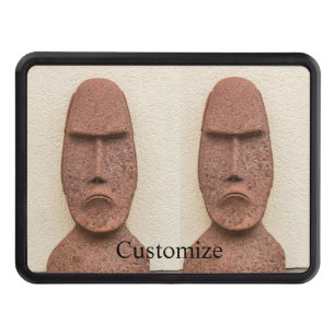 Cubierta Para Remolque Easter Island Moai Head Thunder_Cove