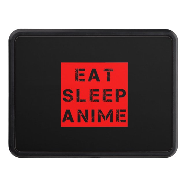 Cubierta Para Remolque Eat Sleep Anime (Anverso)