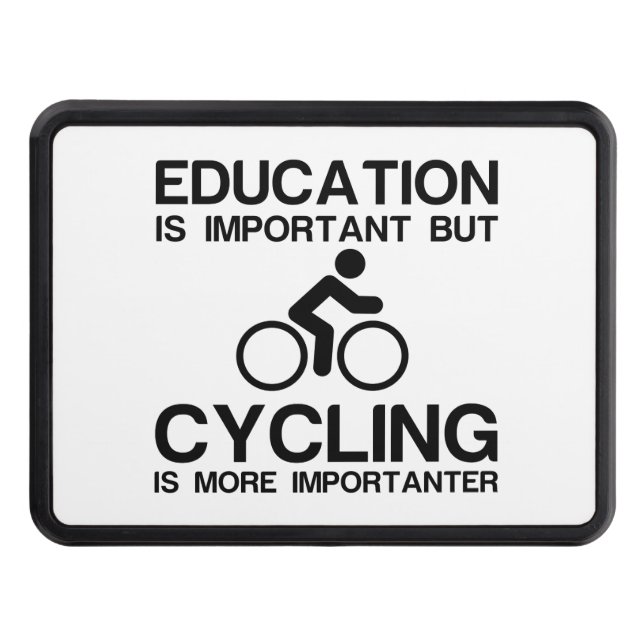 CUBIERTA PARA REMOLQUE EDUCACIÓN IMPORTANTE IMPORTANTE DEL CICLISMO (Anverso)