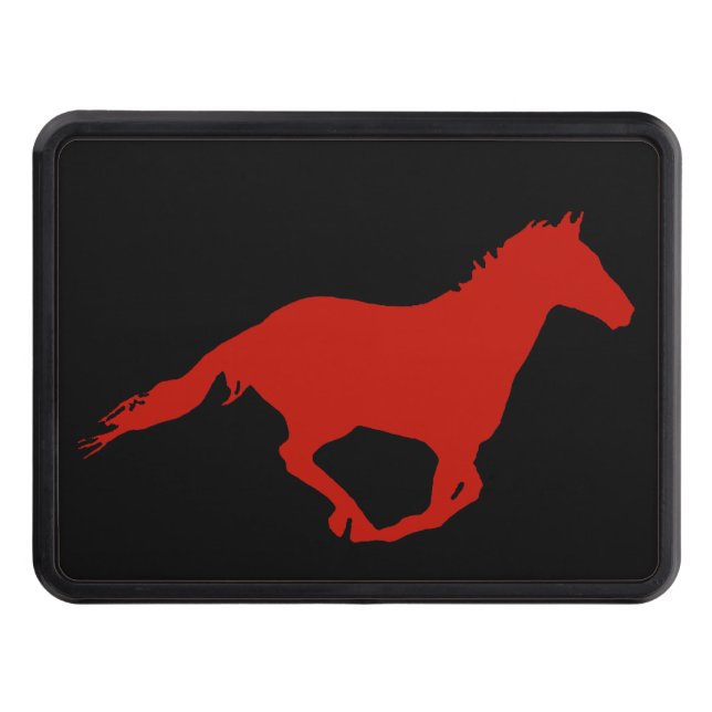 Cubierta Para Remolque Ejecutando Mustang Hot Hitch (Anverso)