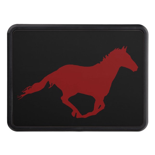Cubierta Para Remolque Ejecutando Mustang Hot Hitch (Anverso)