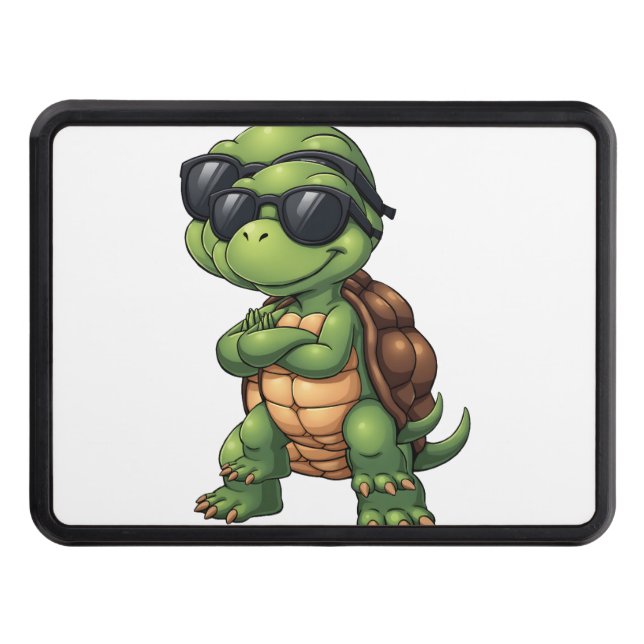Cubierta Para Remolque El Amante De Los Animales De Las Tortugas Marinas  (Anverso)