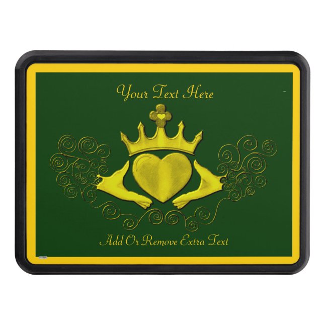 Cubierta Para Remolque El Claddagh (Oro) (Anverso)