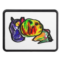 El gato negro espera el otoño