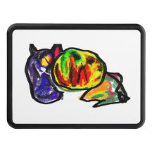 El gato negro espera el otoño