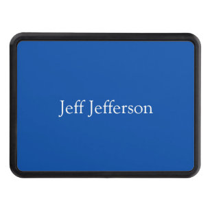 Cubierta Para Remolque Elegante caligrafía moderna Nombre profesional azu