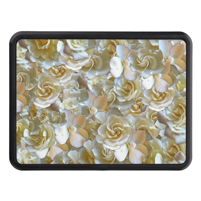 Cubierta Para Remolque Elegante Rosa floral Petal (Anverso)