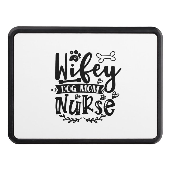 Cubierta Para Remolque Enfermera de mamá de perro (Anverso)