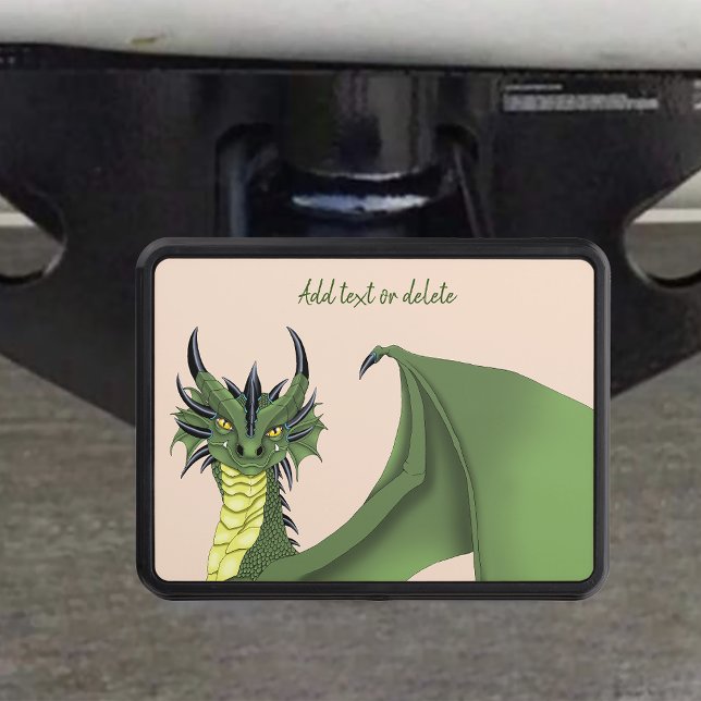 Cubierta Para Remolque Envase de retrato de dragón verde (Subido por el creador)