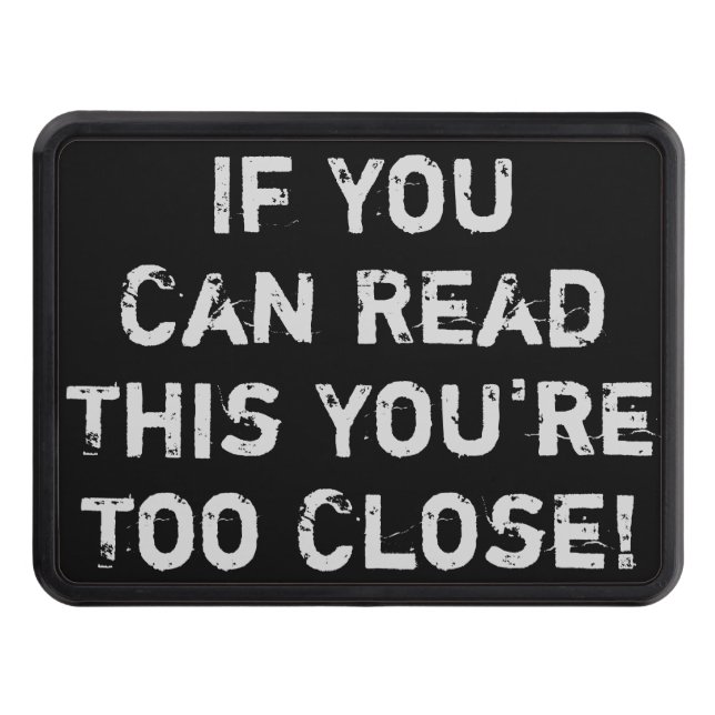 Cubierta Para Remolque Eres demasiado cercano a una cita antisocial (Anverso)