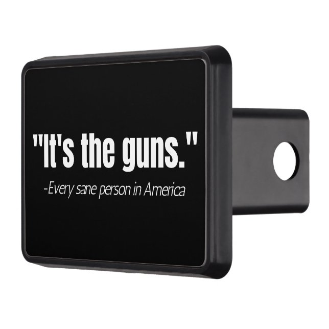 Cubierta Para Remolque Es la cita de las armas contra la violencia armada (Izquierda)