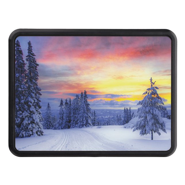 Cubierta Para Remolque Escenario de invierno (Anverso)