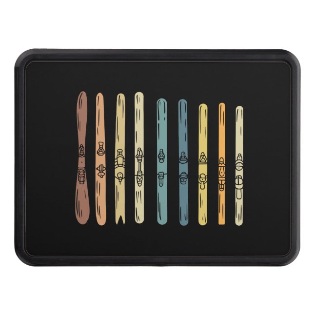 Cubierta Para Remolque Esquí - Colección de tablas de esquí (Anverso)