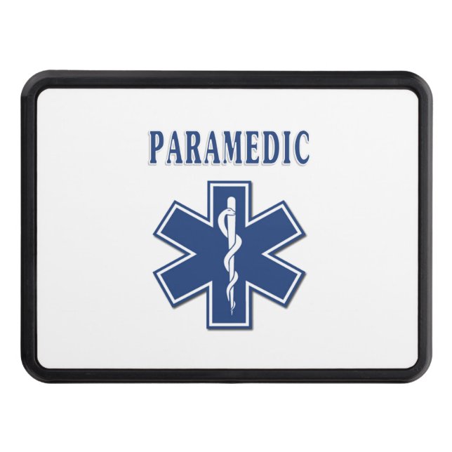 Cubierta Para Remolque Estrella azul del paramédico de la vida (Anverso)