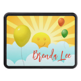 Cubierta Para Remolque Face Feliz En Las Nubes