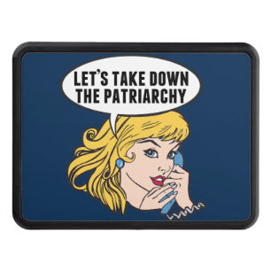Cubierta Para Remolque Famoso retro arte pop feminista anti patriarcado a