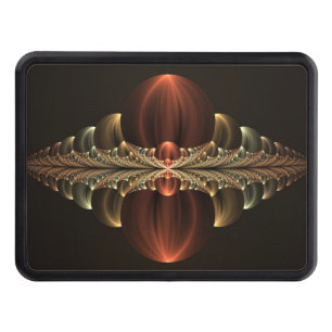 Cubierta Para Remolque Fantasía Construcción Brillante Resumen Arte Fract