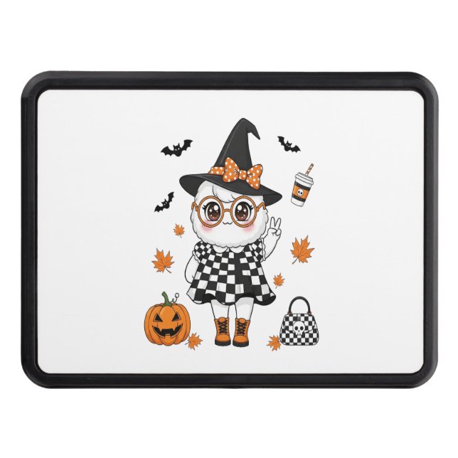 Cubierta Para Remolque Fantasma de Halloween (Anverso)