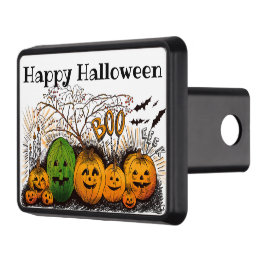 Cubierta Para Remolque Feliz Halloween Jack-O-Lanterns